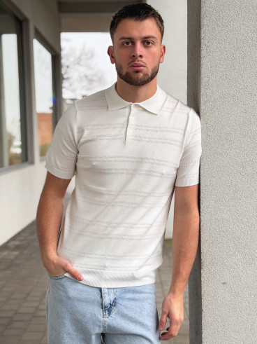 Polo Anthony - Blanc Polo Anthony - Blanc