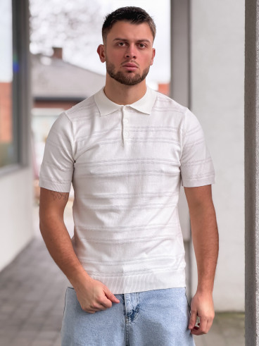 Polo Anthony - Blanc Polo Anthony - Blanc