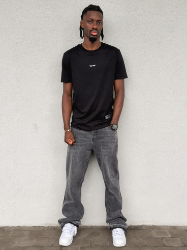 T-shirt "On-off" - Noir