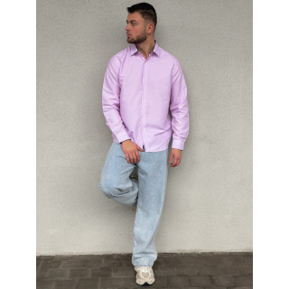 Chemise à motif Dorian - Rose