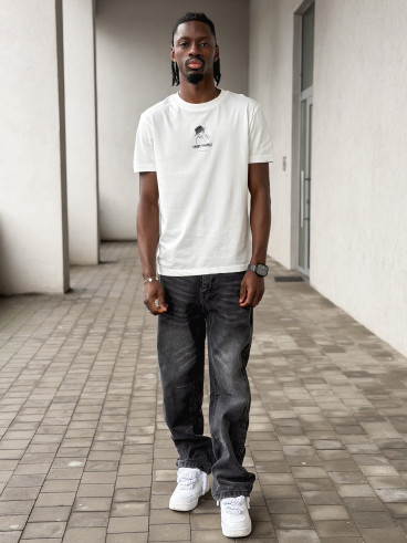 T-shirt "Saint Tropez" - Blanc