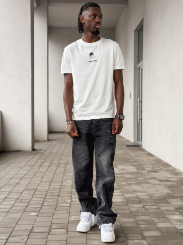 T-shirt "Saint Tropez" - Blanc