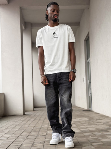 T-shirt "Saint Tropez" - Blanc