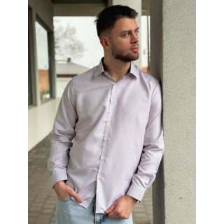 Chemise à motif Dorian - Beige