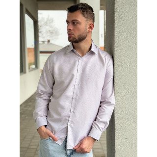 Chemise à motif Dorian - Beige