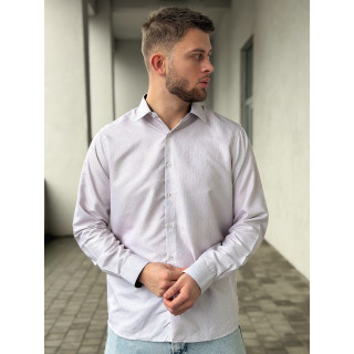 Chemise à motif Dorian - Beige