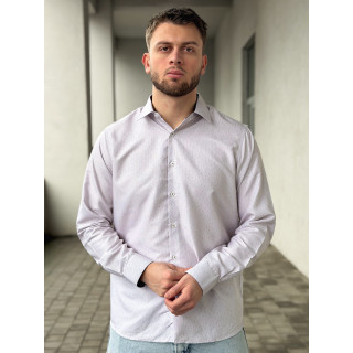 Chemise à motif Dorian - Beige