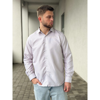 Chemise à motif Dorian - Beige