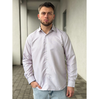 Chemise à motif Dorian - Beige