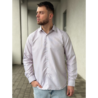 Chemise à motif Dorian - Beige