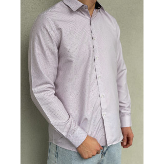 Chemise à motif Dorian - Beige