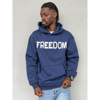 Sweat "Freedom" - Bleu marine