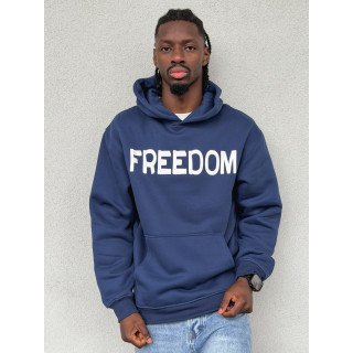 Sweat "Freedom" - Bleu marine