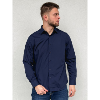 Chemise Nicolas - Bleu marine
