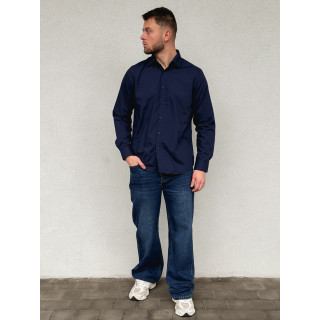 Chemise Nicolas - Bleu marine