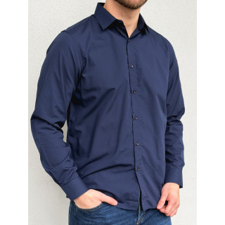 Chemise Nicolas - Bleu marine