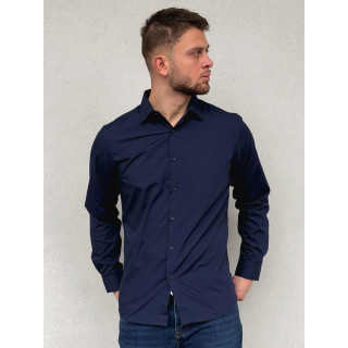 Chemise Nicolas - Bleu marine