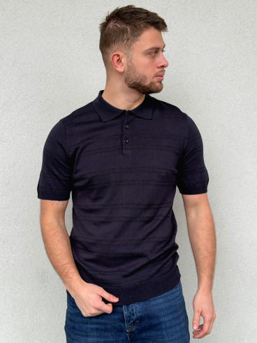 Polo Anthony - Bleu marine