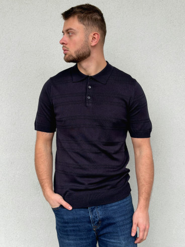 Polo Anthony - Bleu marine