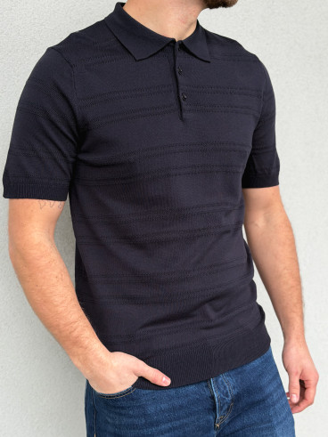 Polo Anthony - Bleu marine