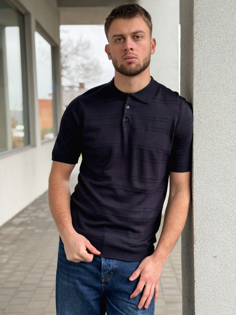 Polo Anthony - Bleu marine