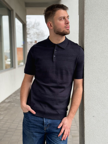 Polo Anthony - Bleu marine