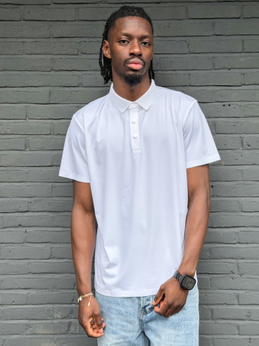 Polo Taho - Blanc Polo Taho - Blanc