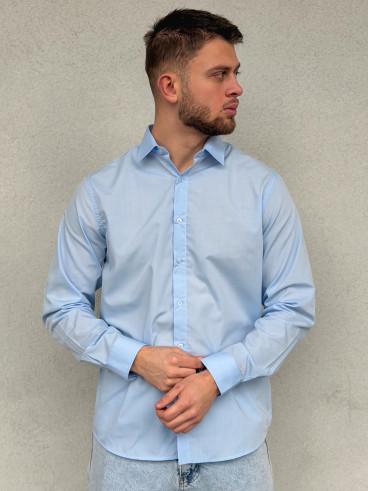 Chemise Nicolas - Bleu ciel