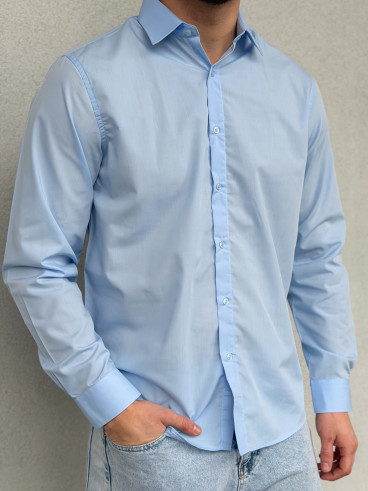 Chemise Nicolas - Bleu ciel