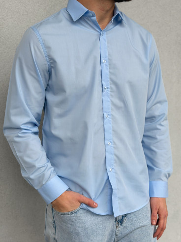 Chemise Nicolas - Bleu ciel