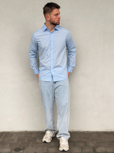 Chemise Nicolas - Bleu ciel