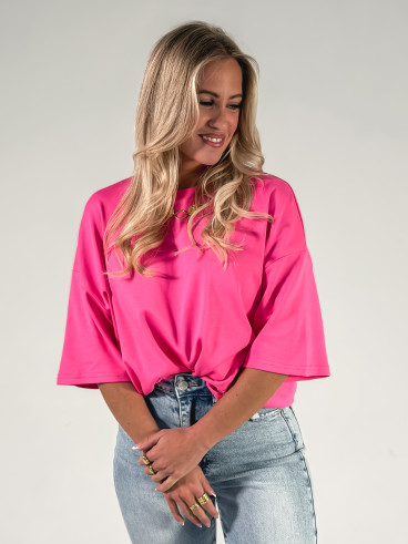 T-shirt Albi - Fushia