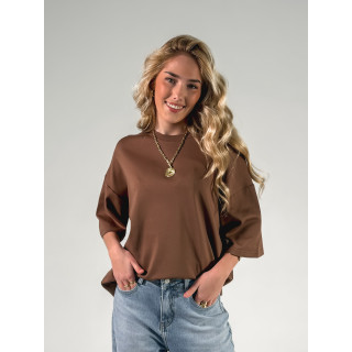 T-shirt Albi - Chocolat