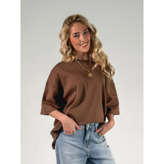 T-shirt Albi - Chocolat