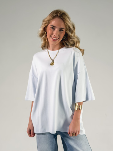 T-shirt Albi - Bleu ciel