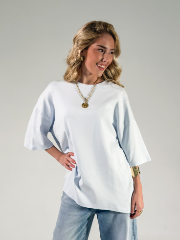 T-shirt Albi - Bleu ciel