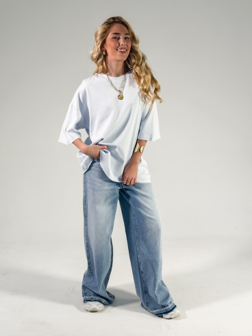 T-shirt Albi - Bleu ciel