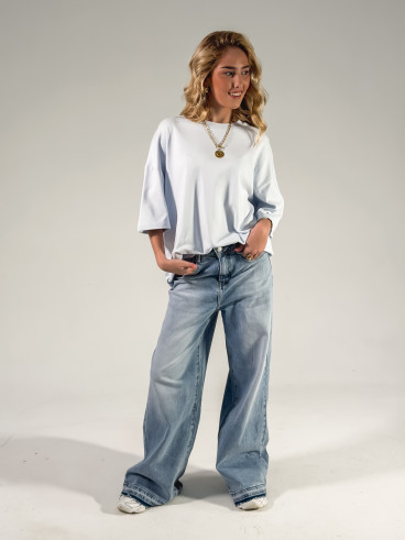 T-shirt Albi - Bleu ciel