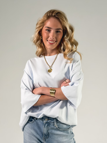 T-shirt Albi - Bleu ciel