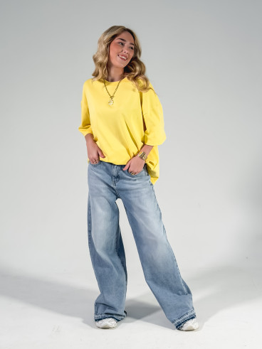 T-shirt Albi - Jaune