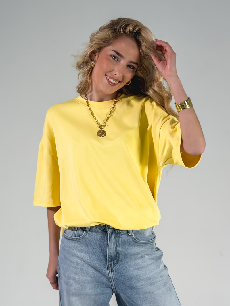 T-shirt Albi - Jaune
