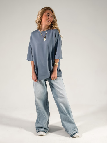 T-shirt Albi - Bleuet