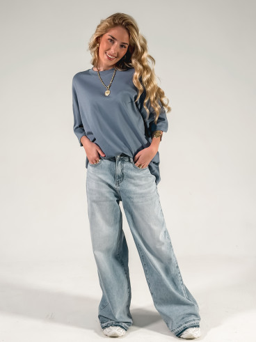 T-shirt Albi - Bleuet