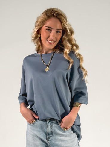 T-shirt Albi - Bleuet