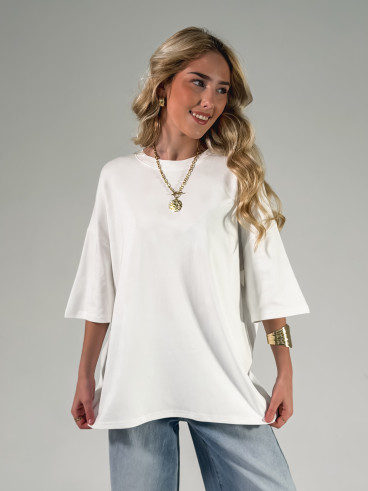 T-shirt Albi - Blanc