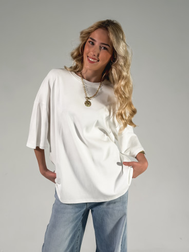 T-shirt Albi - Blanc