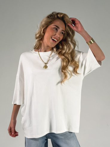 T-shirt Albi - Blanc