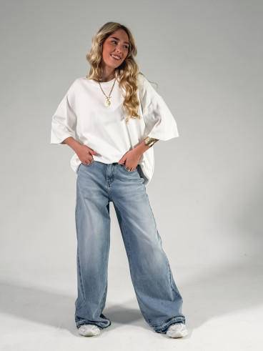 T-shirt Albi - Blanc