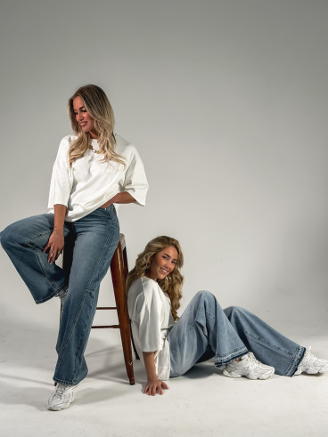 T-shirt Albi - Blanc