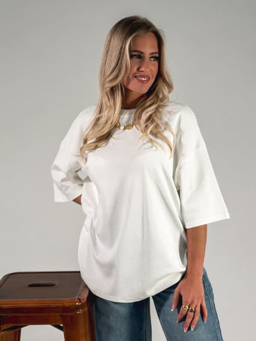 T-shirt Albi - Blanc